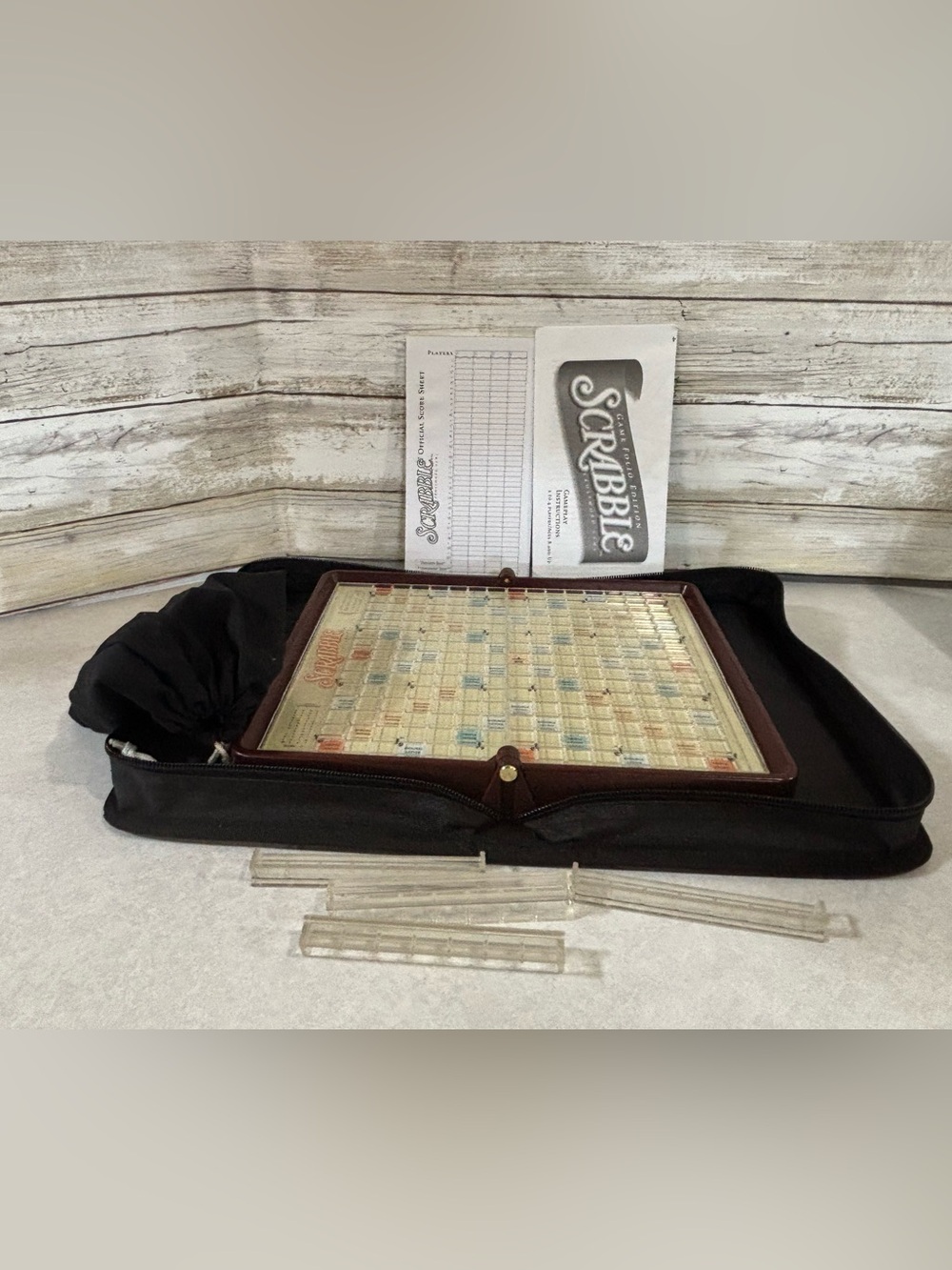 Travel Scrabble game